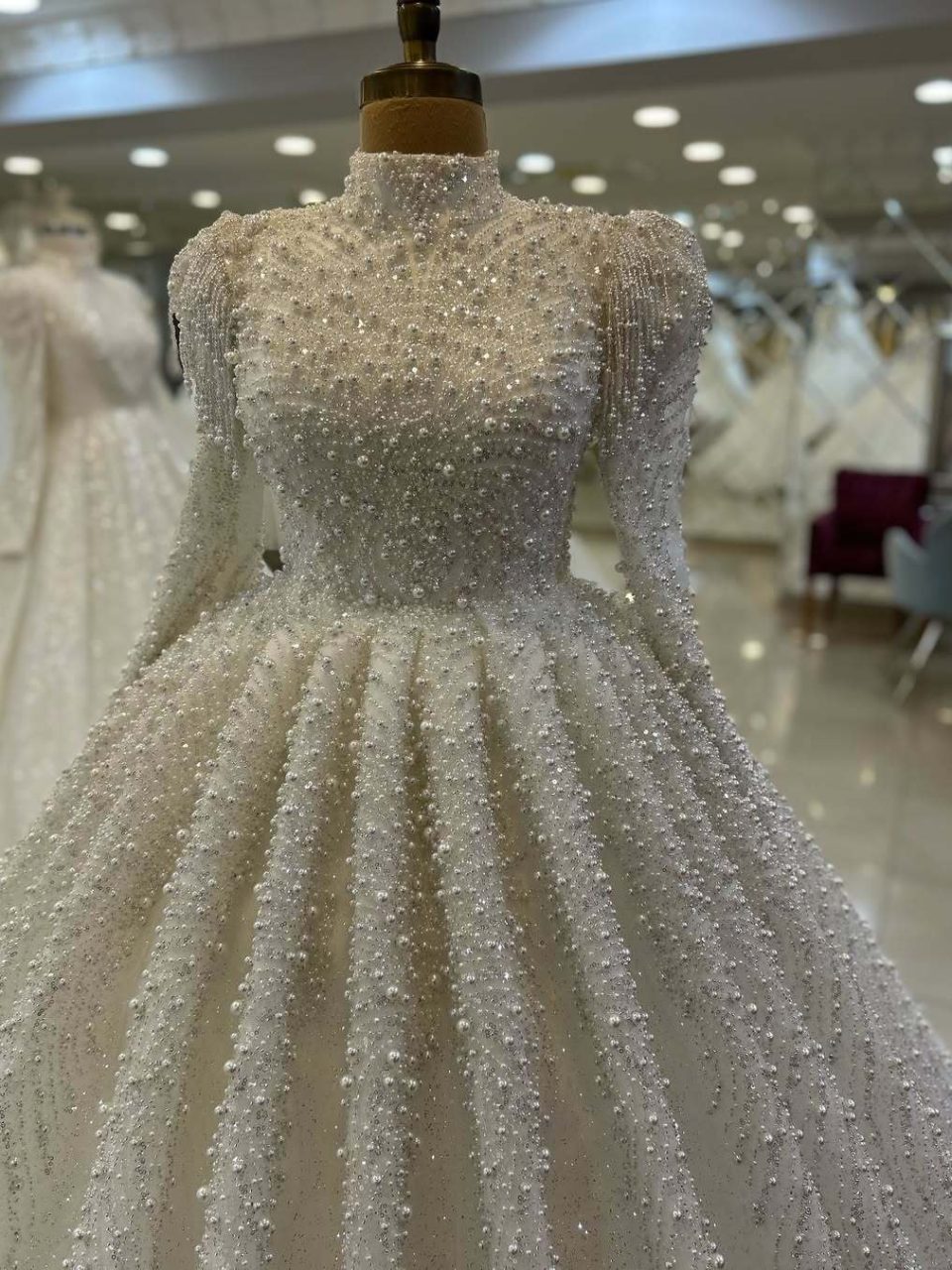 Hiss-Gelinlik-tesettür-prenses-gelinlik-5